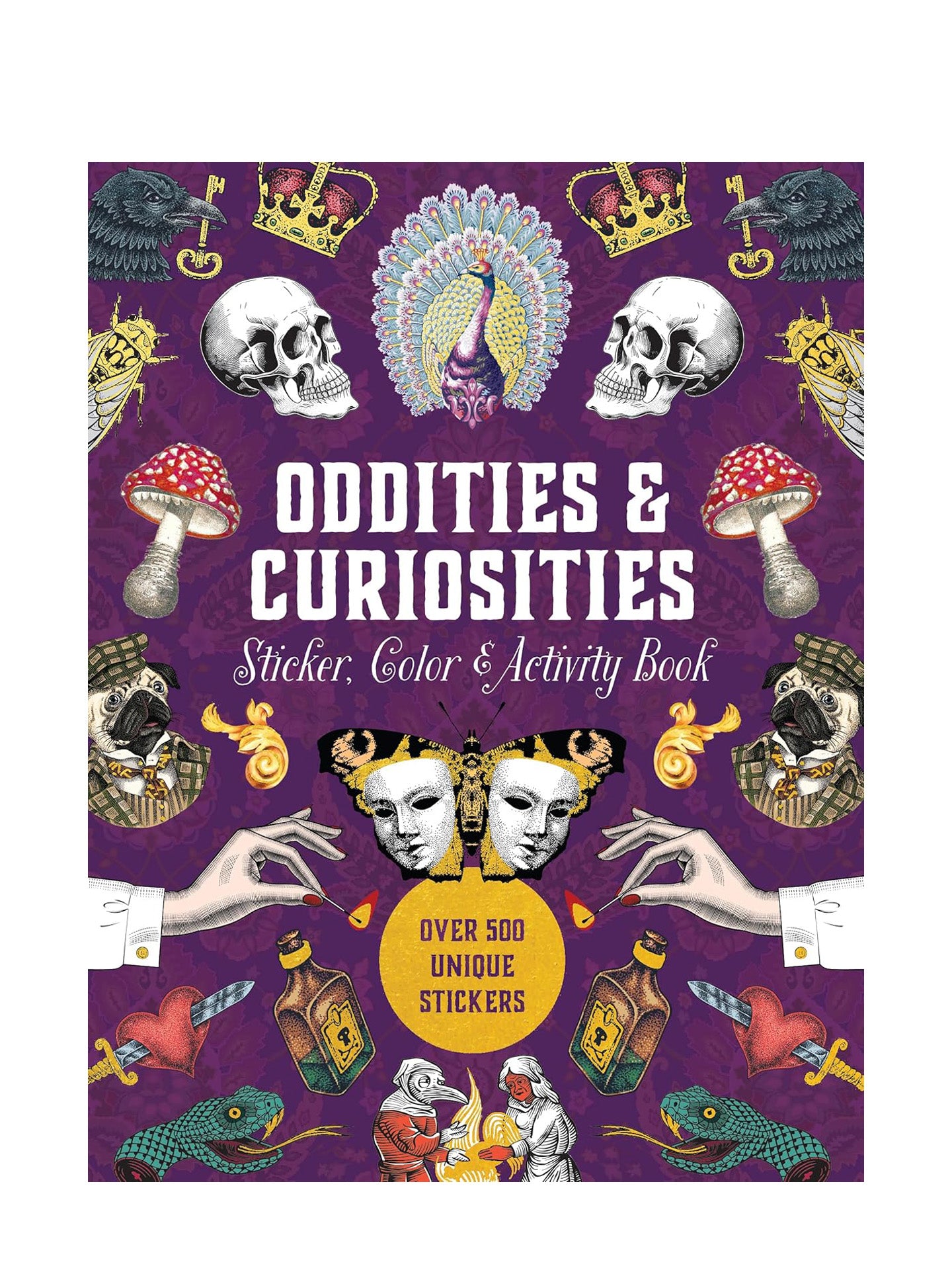 Oddities & Curiosities sticker and activity book