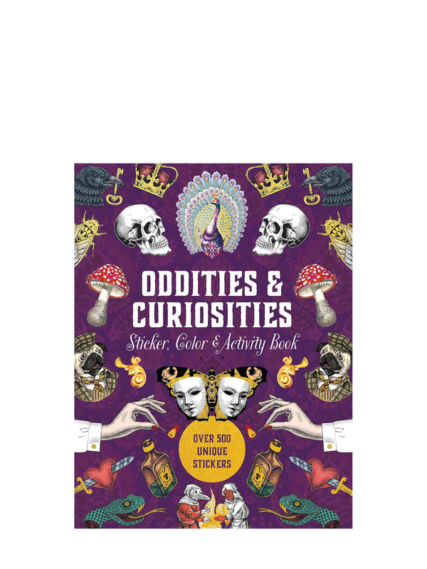 Oddities & Curiosities sticker and activity book