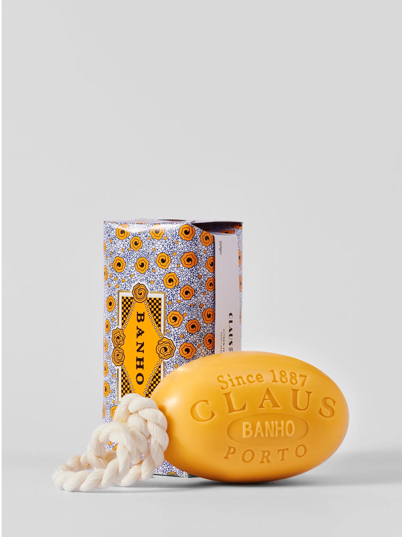 Banho soap bar on a rope, lemon verbena (350g)