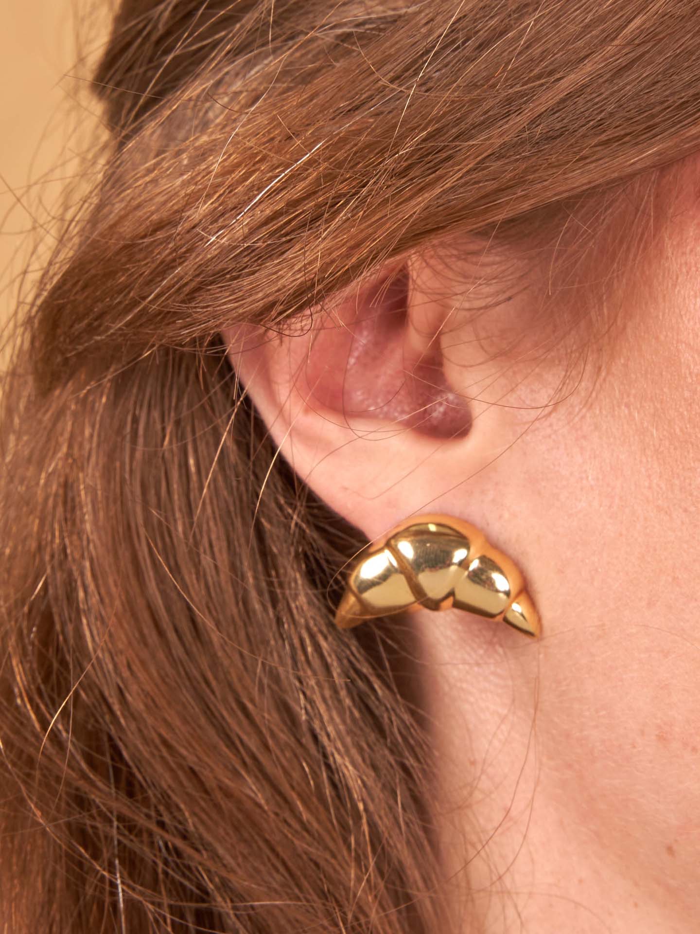 Croissant earrings