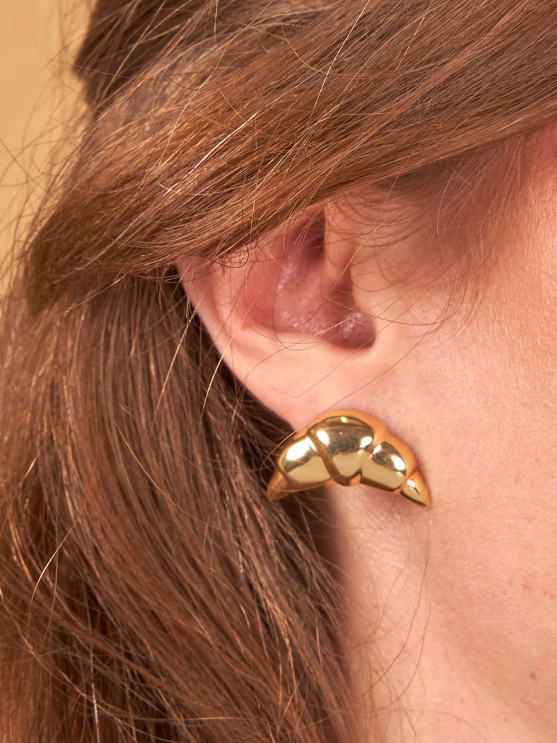 Croissant earrings