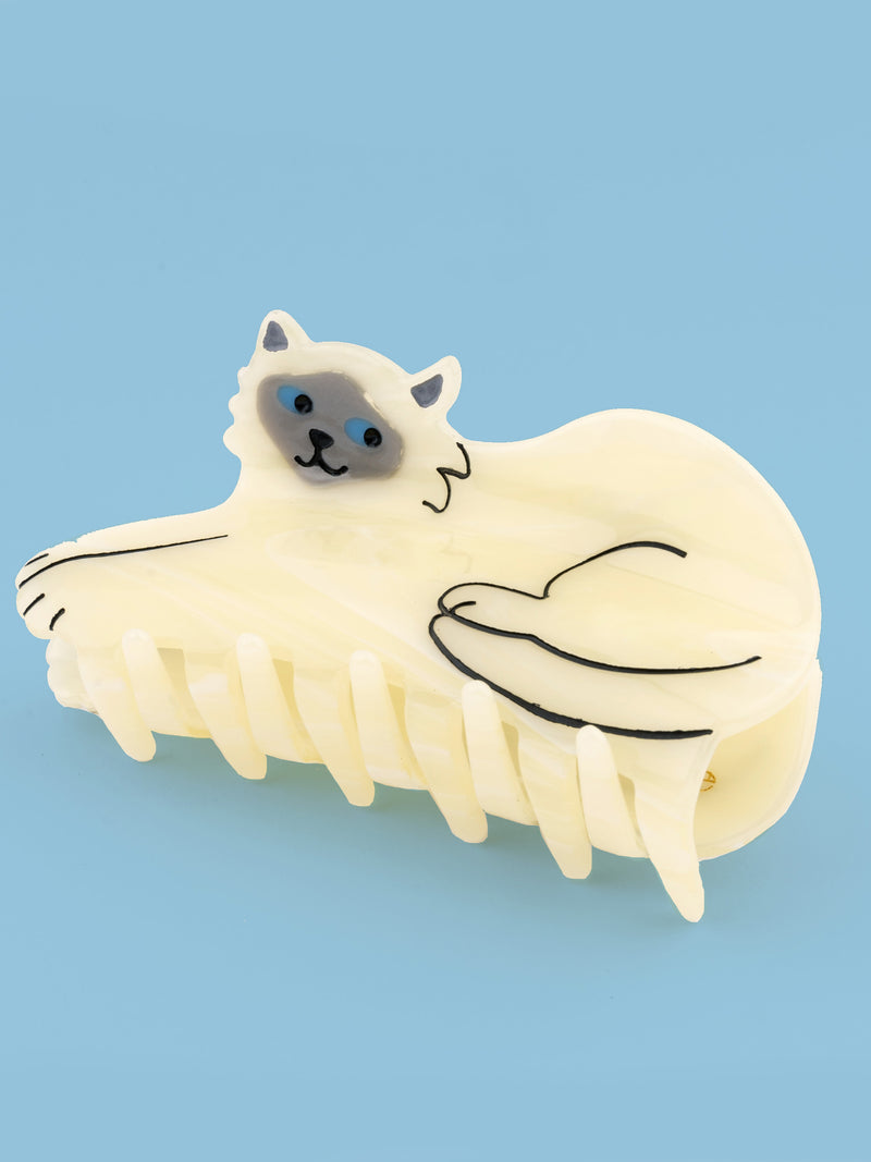Siamese cat hair claw