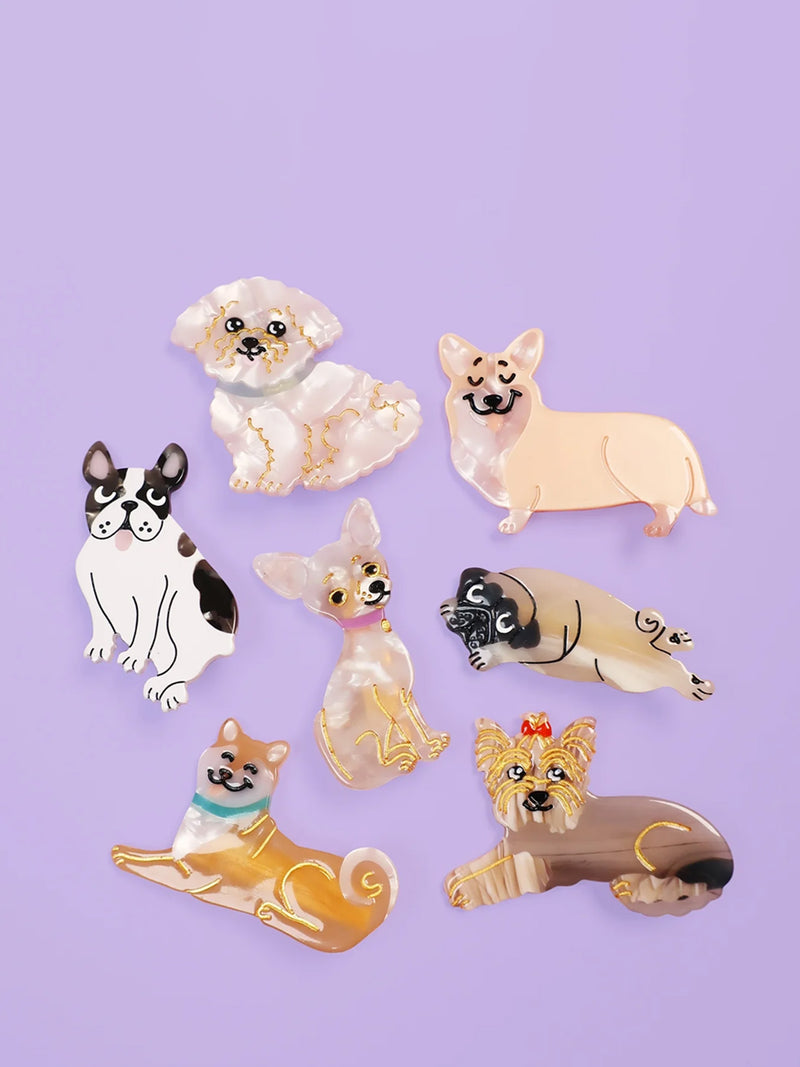 Frenchie hair claw