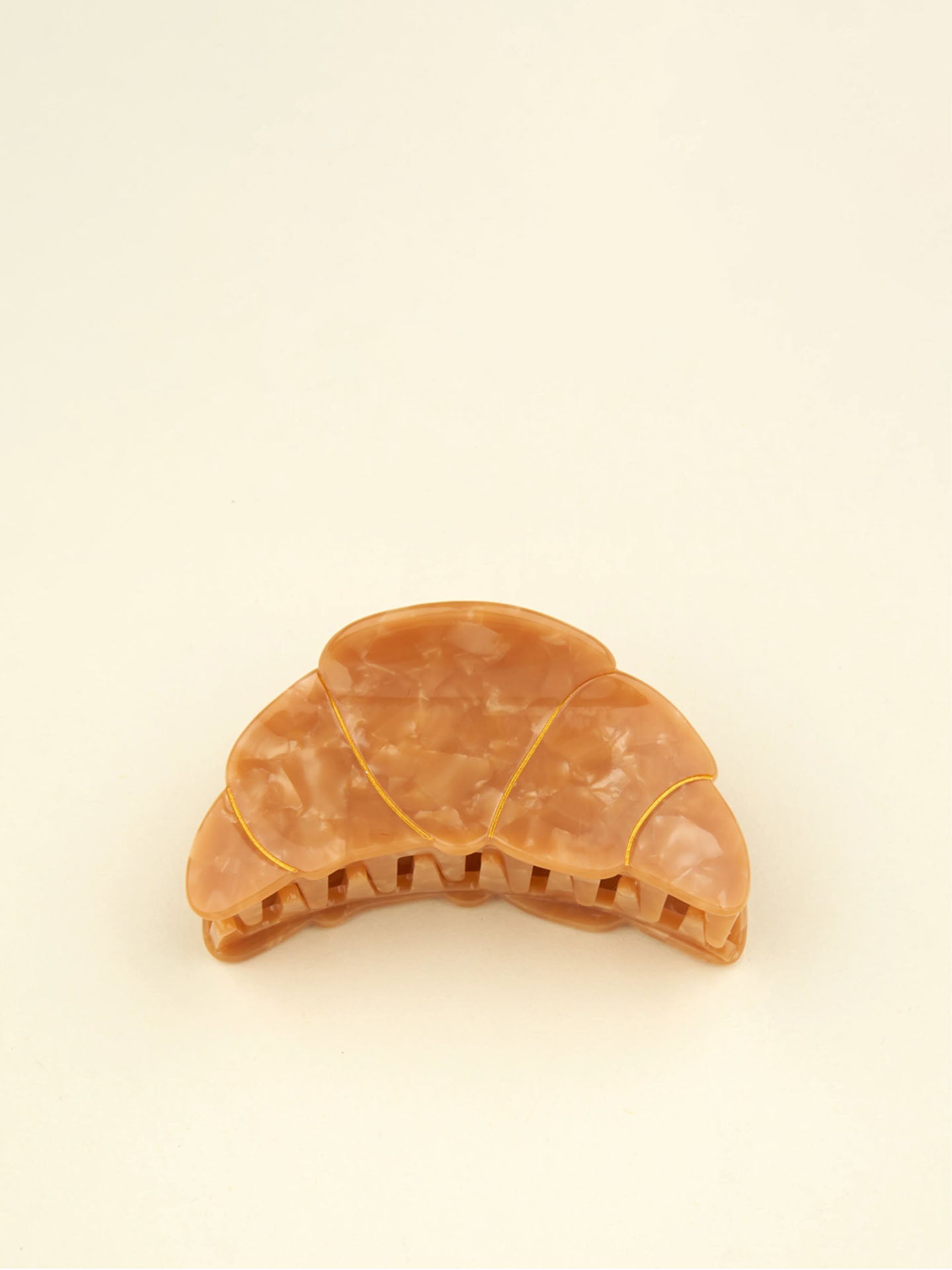 Croissant hair claw