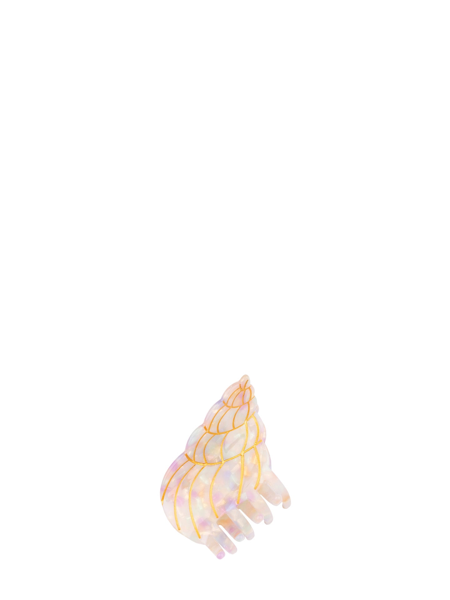 Seashell hair claw