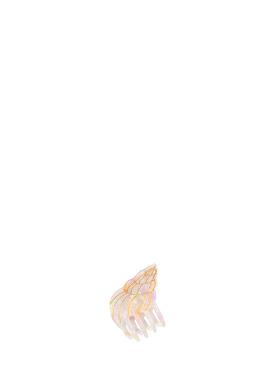 Mini seashell hair claw