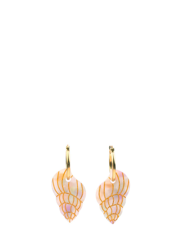 Seashell earrings