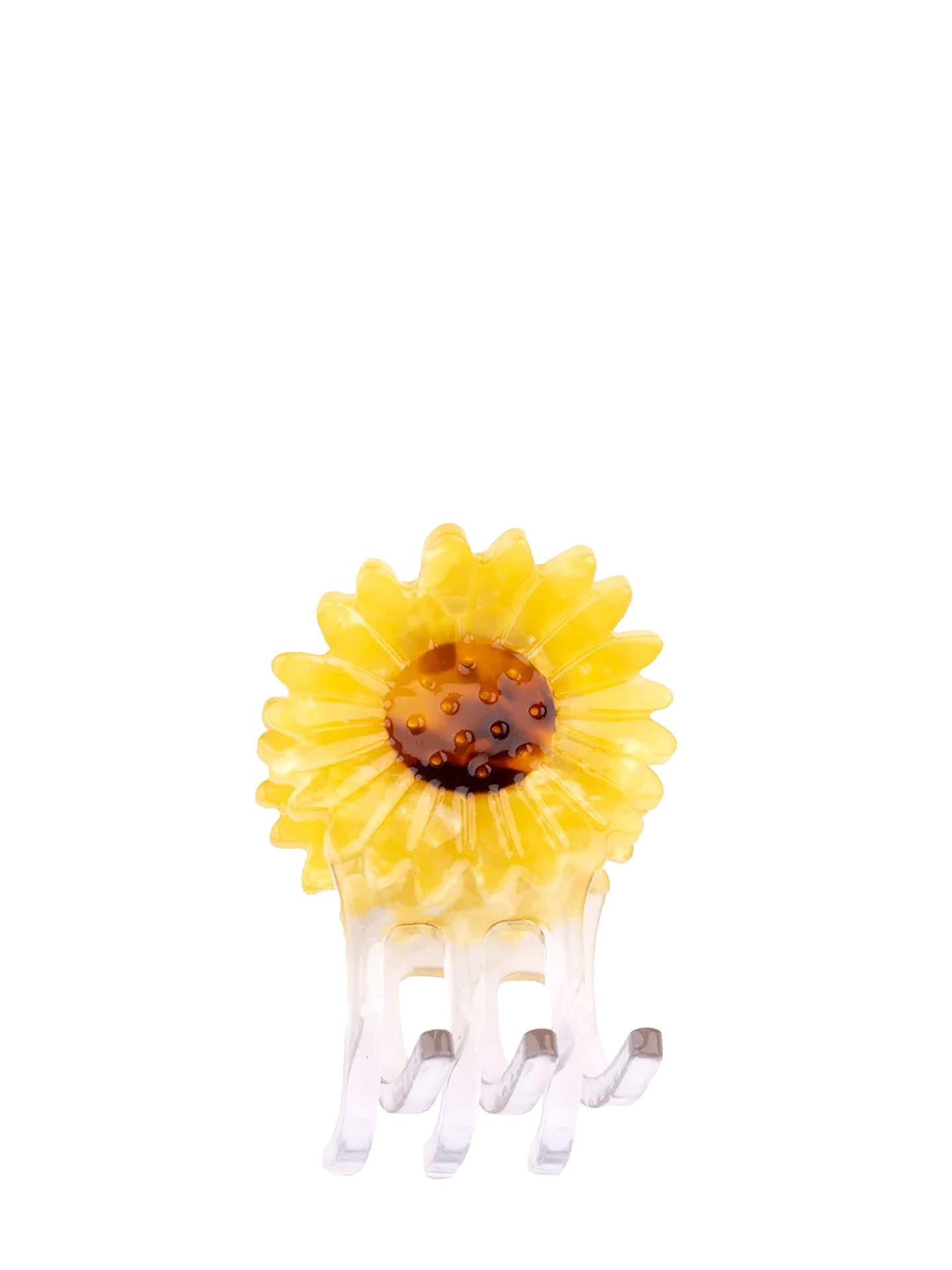 Sunflower mini hair claw