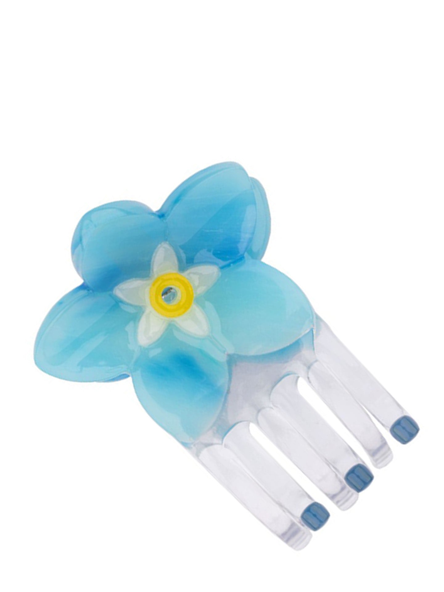 Forget me not mini hair claw