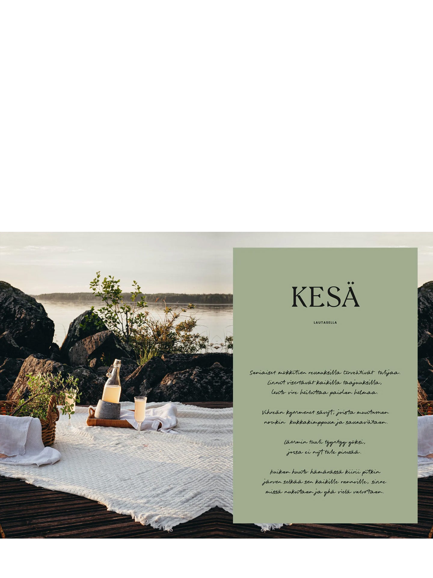 Mökkiruokaa läpi vuoden