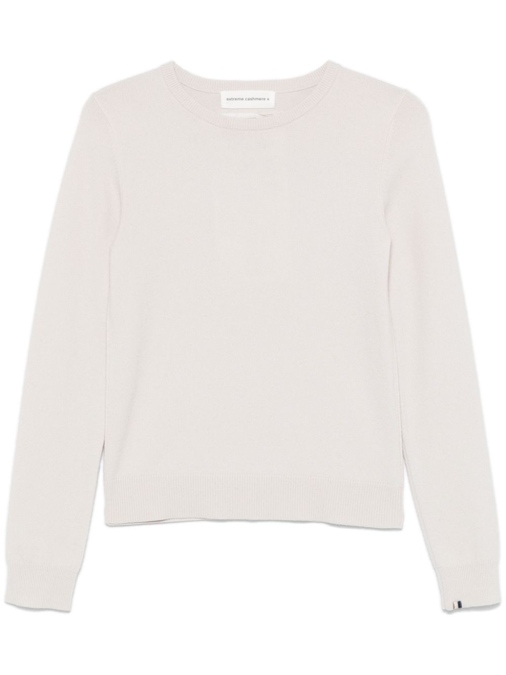 Crew neck sweater n°41 body, chalk