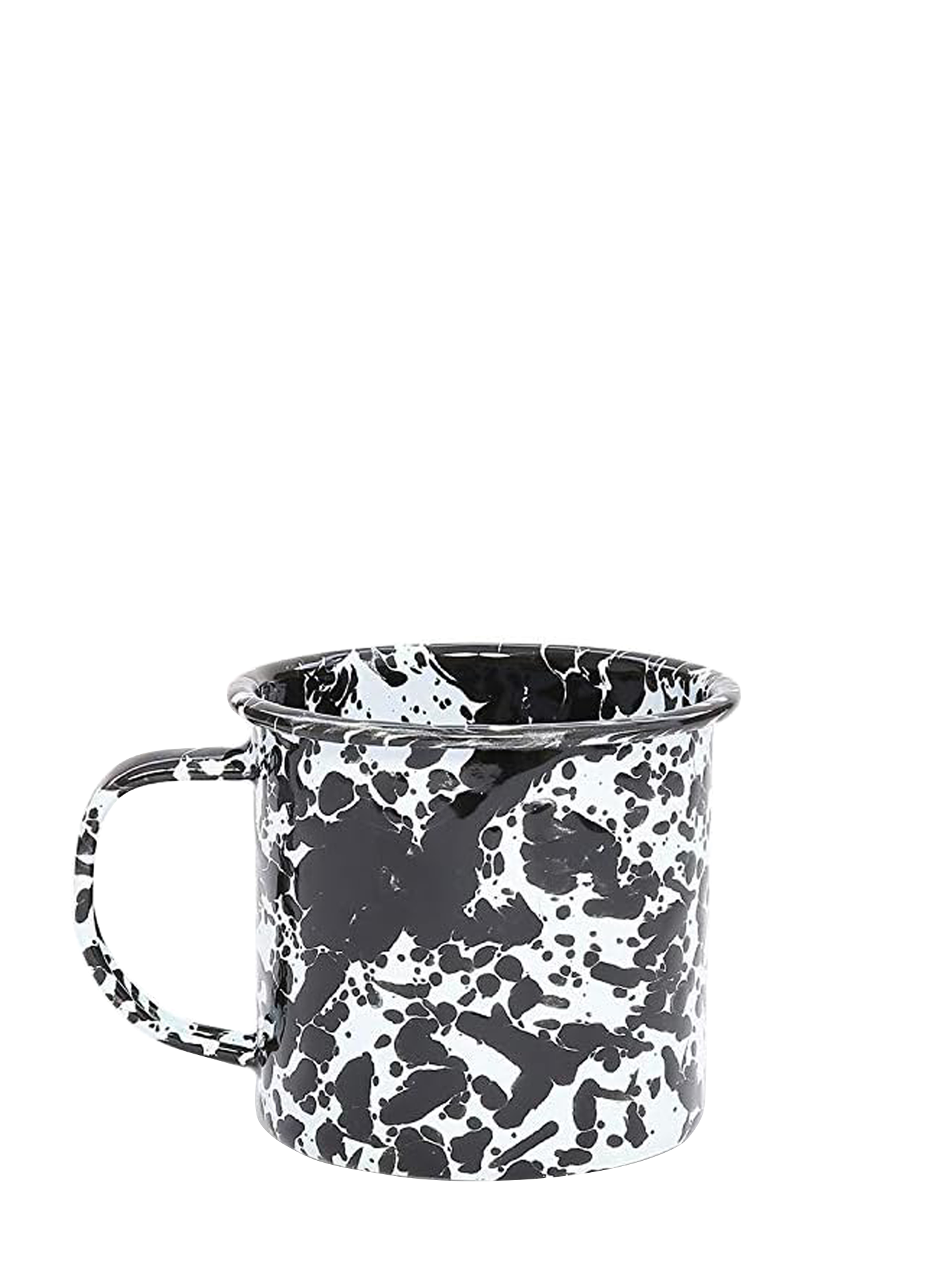 Large Mug 16 oz (4,7 dl), black splatter