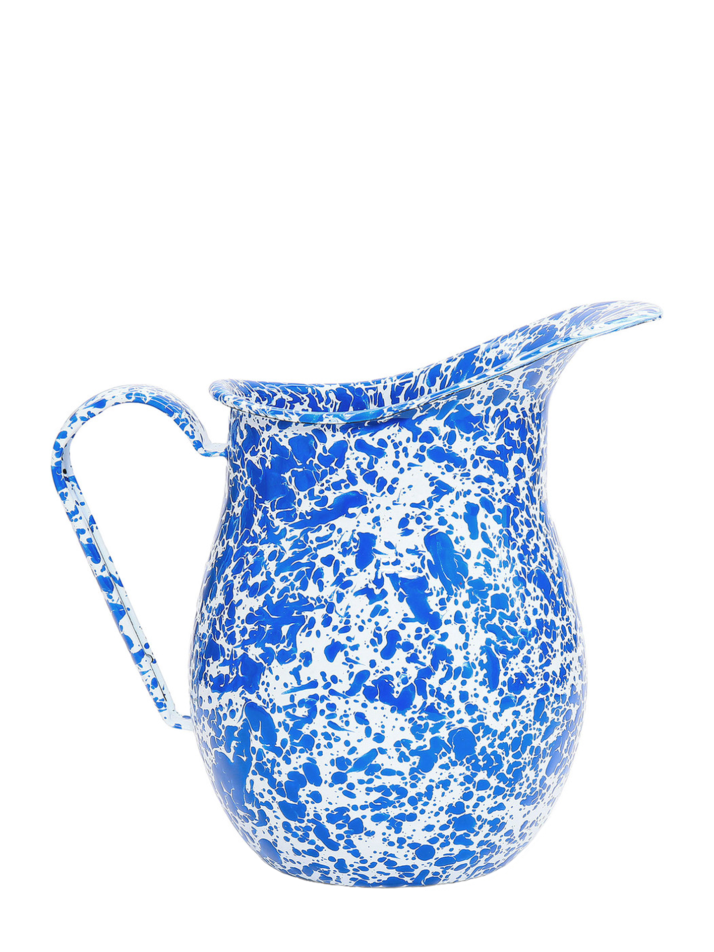 Pitcher, Blue Splatter