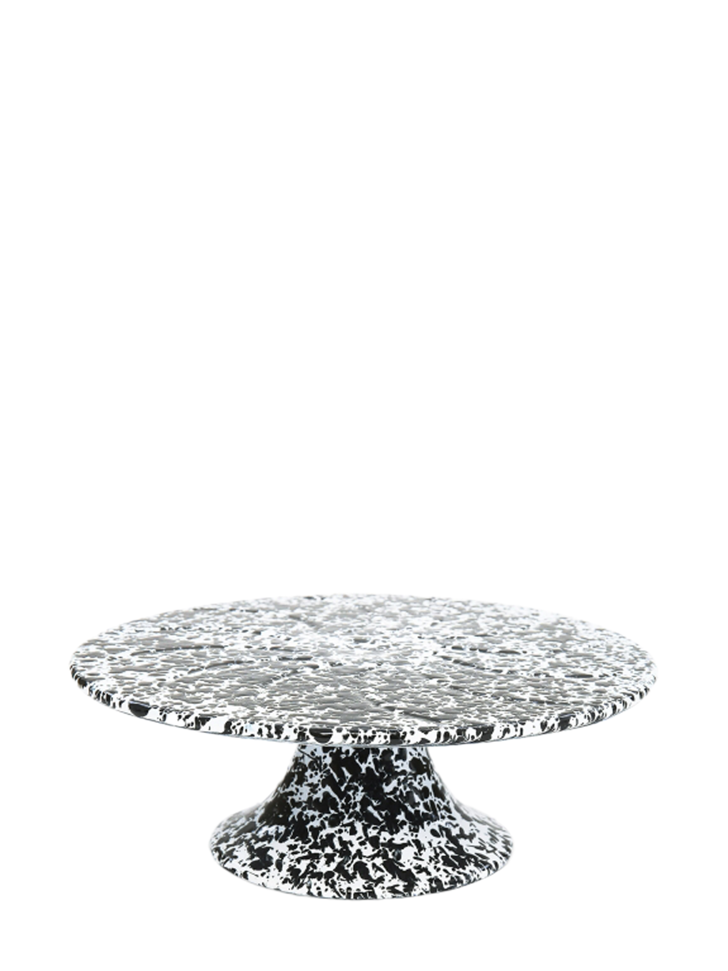 Cake Stand, Black or Blue Splatter