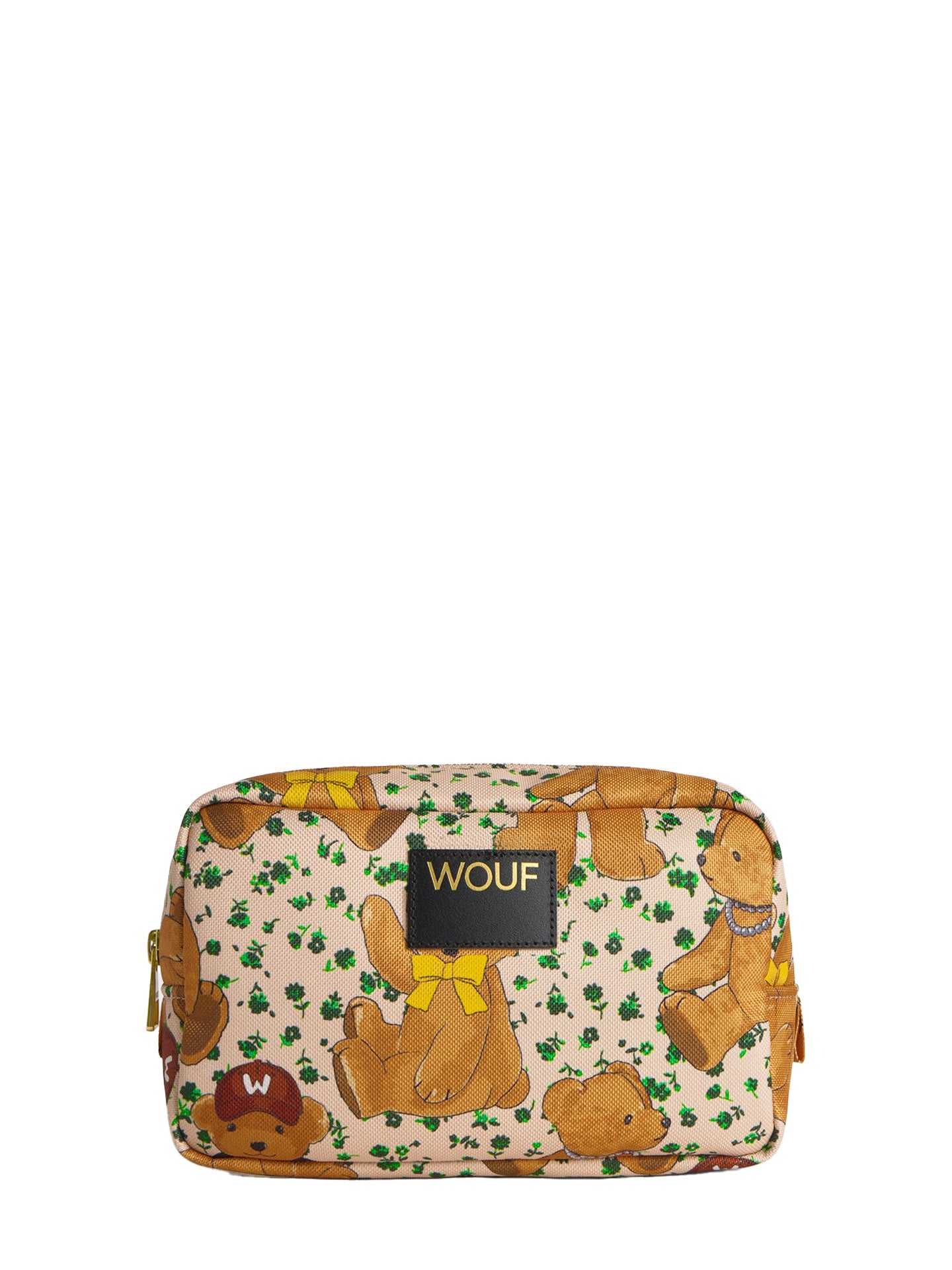 Cute teddy bear toiletry bag