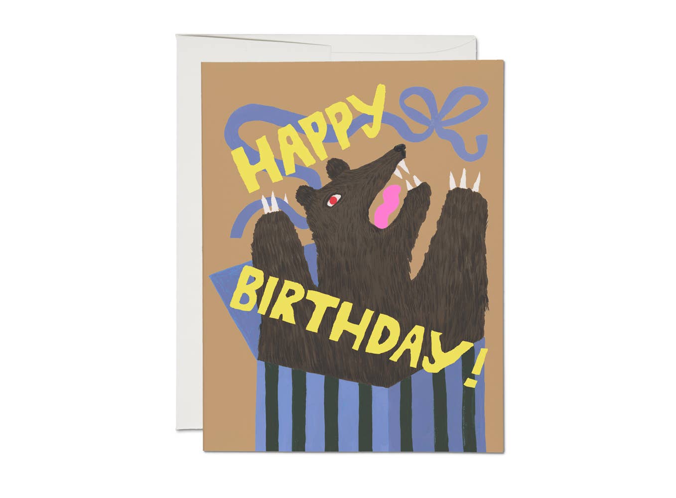 Bear Surprise birthday card