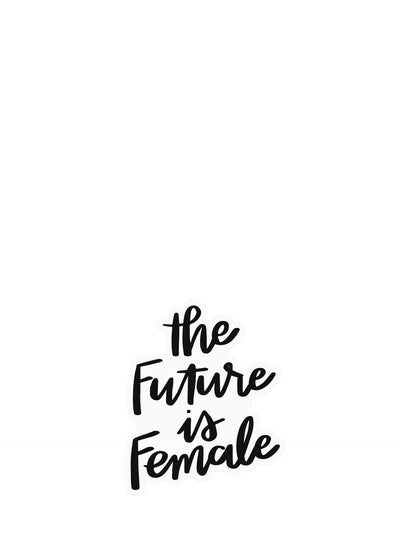 Future Is Female Vinyl Die Cut Sticker