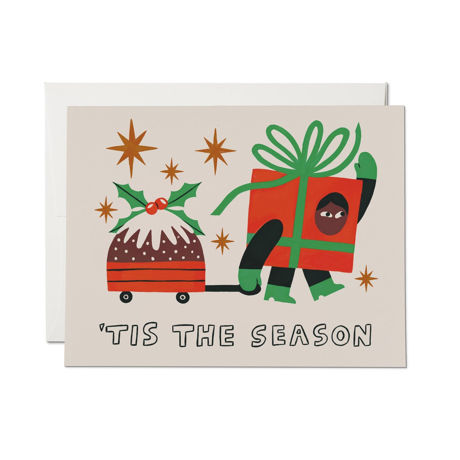 Christmas panettone Christmas card
