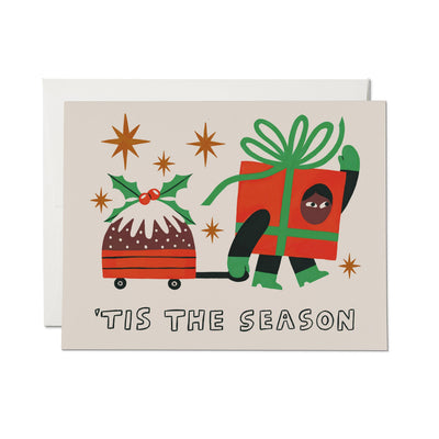 Christmas panettone Christmas card