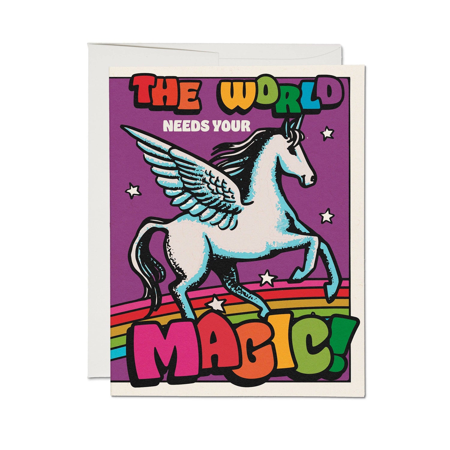 Magical Pegasus love & friendship card