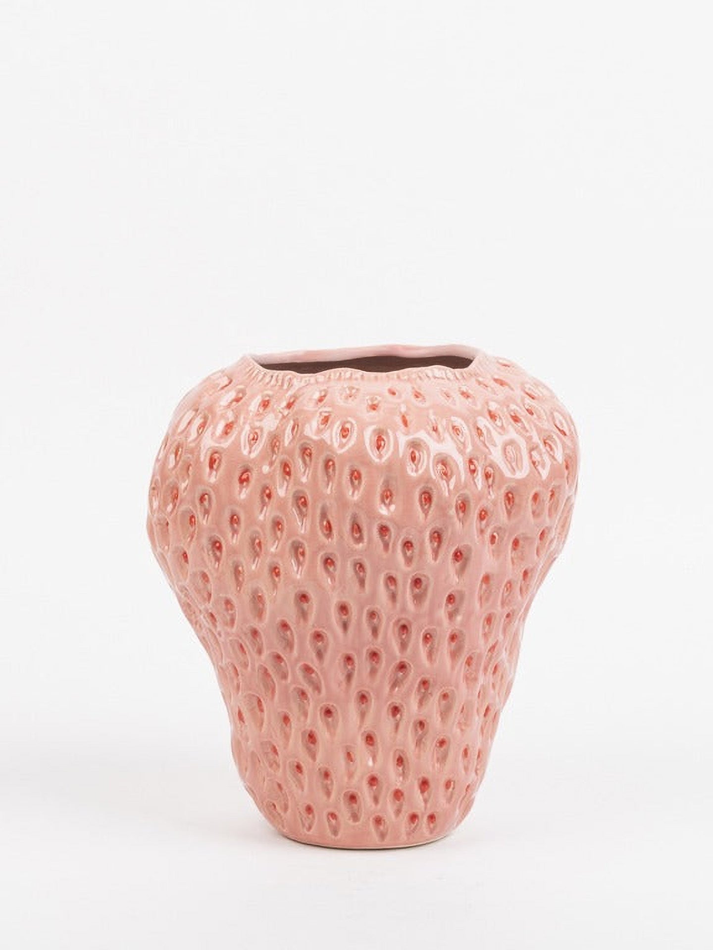 Strawberry vase (H 26cm), 2 colours