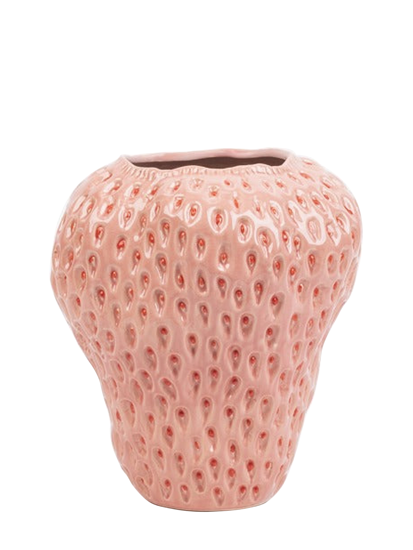 Strawberry vase (H 26cm), 2 colours