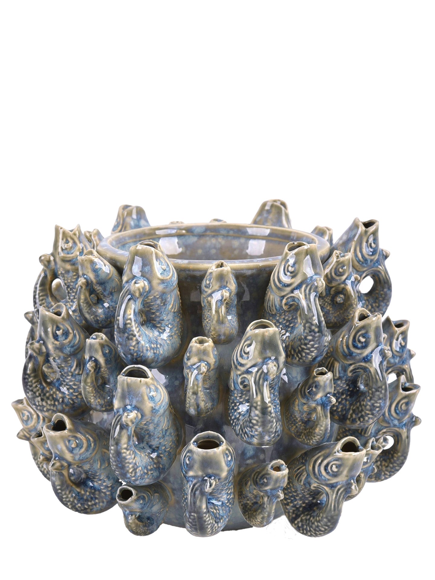 Fish vase, Light Blue (20x30cm)