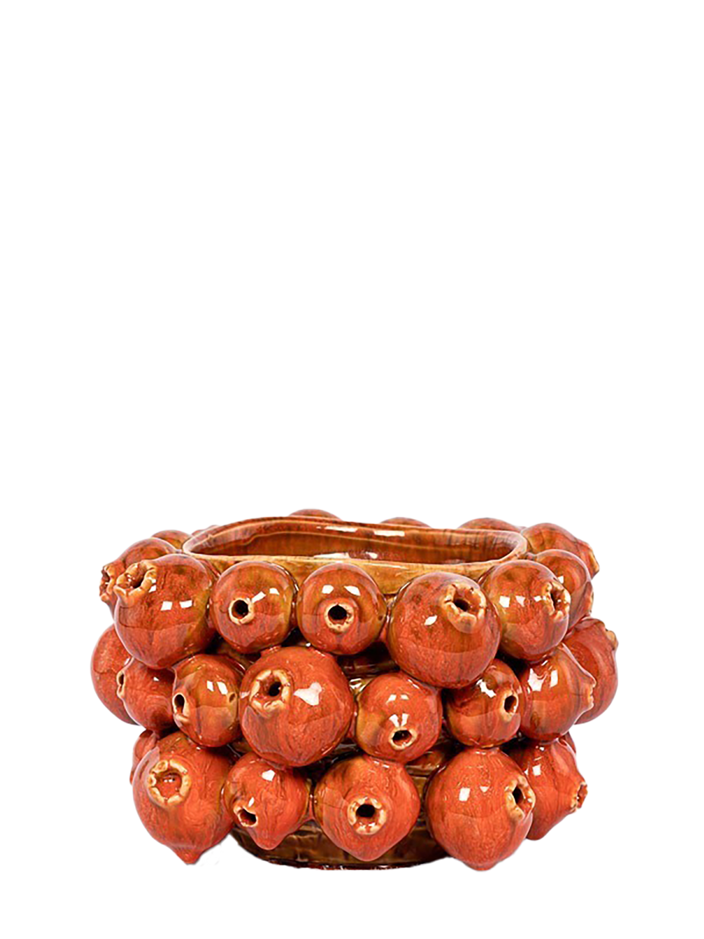 Pomegranate pot, orange (14x21 cm)