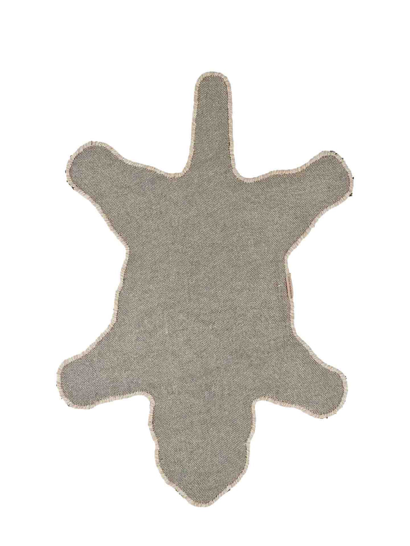 Pinky leopard rug, small