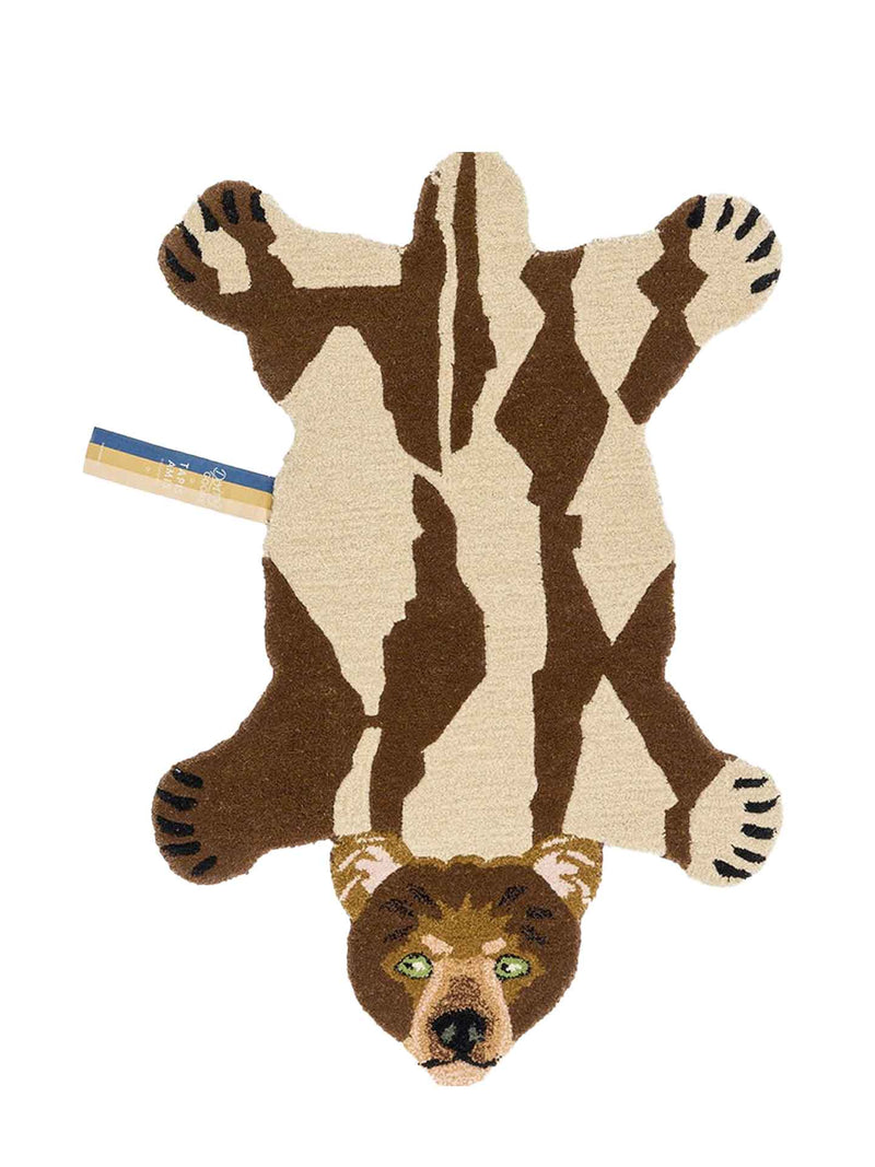 Quin bear rug, small
