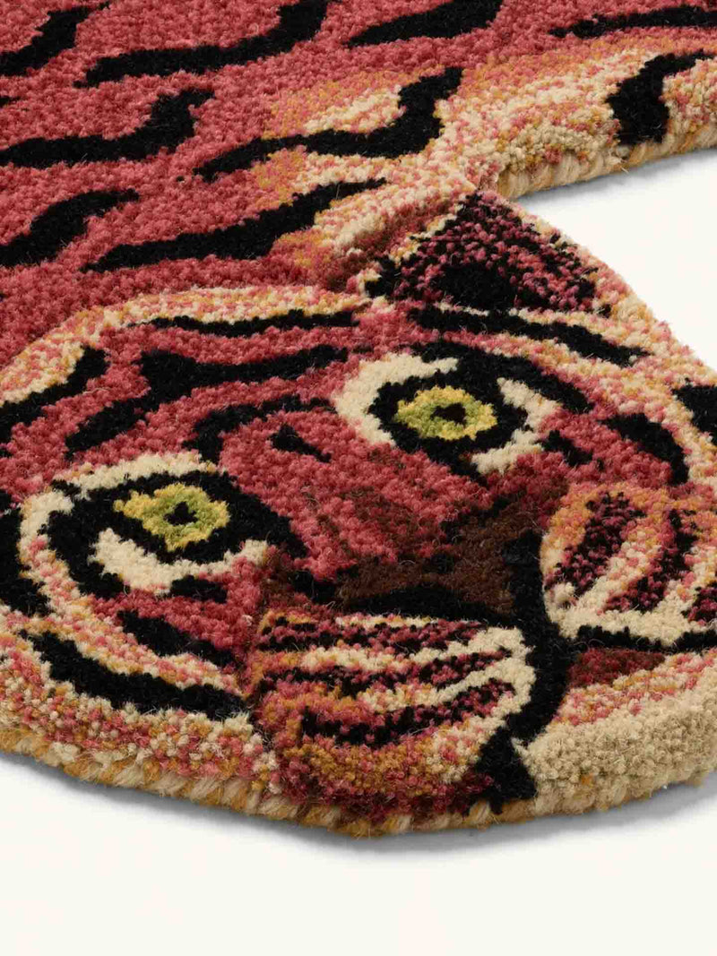 Tula Wise tiger rug, small