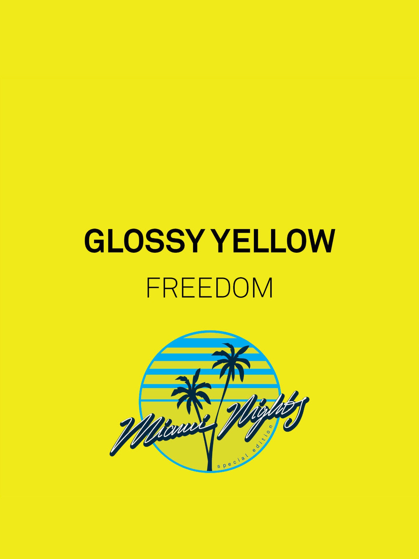 Lucky Cat Miami, Glossy Yellow (Freedom)