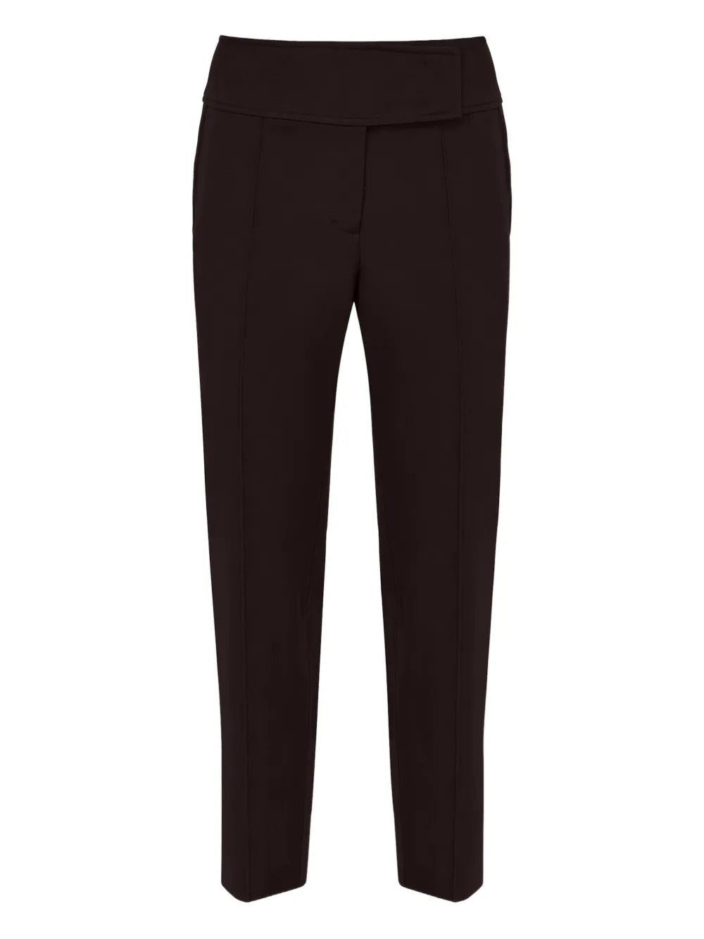Brown pants on a white background