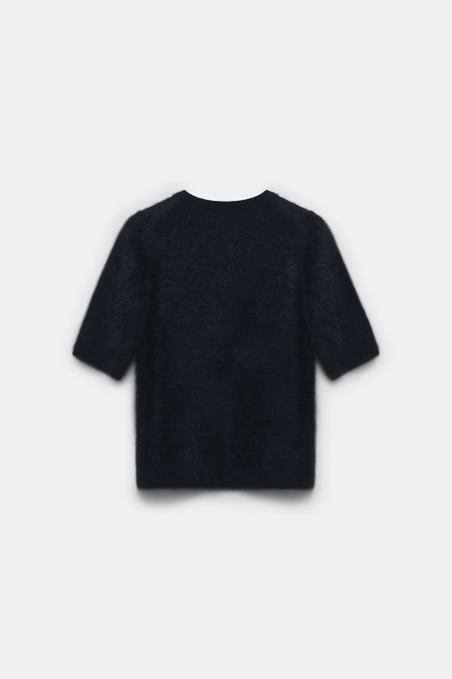 Fluffy Luxury Cashmere pullover, black