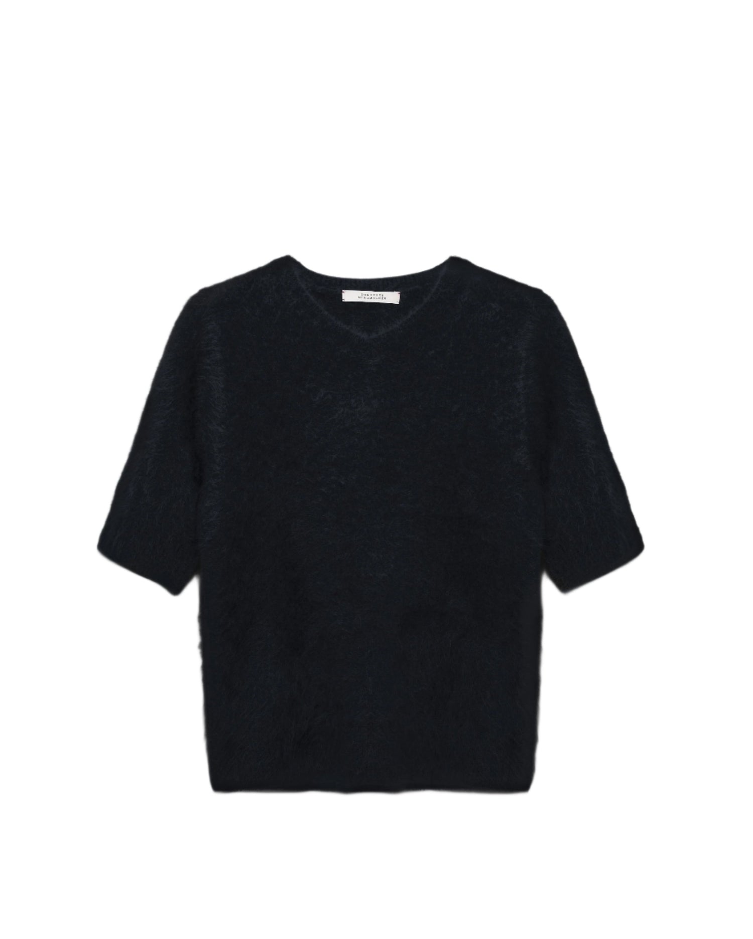 Fluffy Luxury Cashmere pullover, black