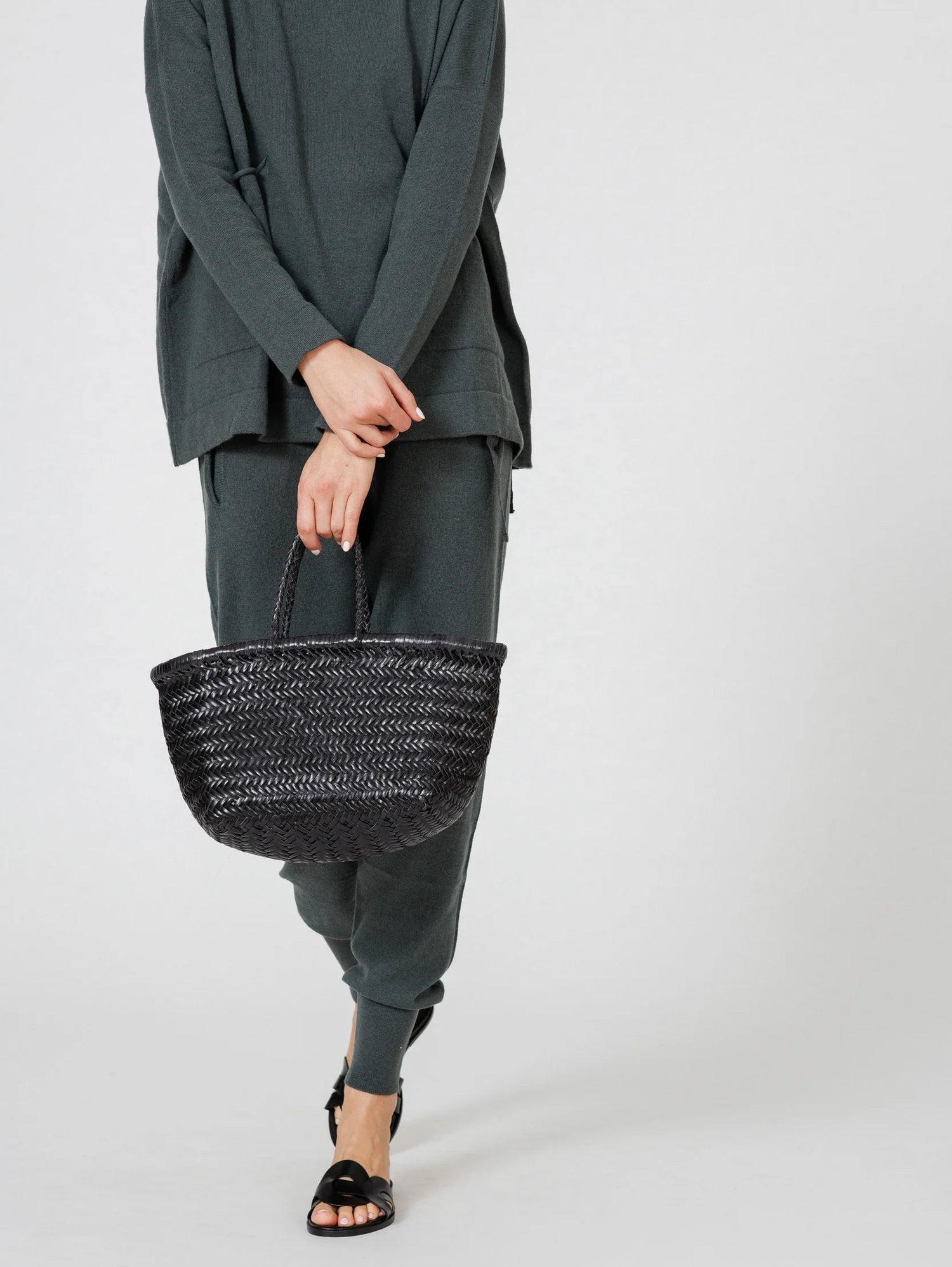 Bamboo Triple Jump small bag, black