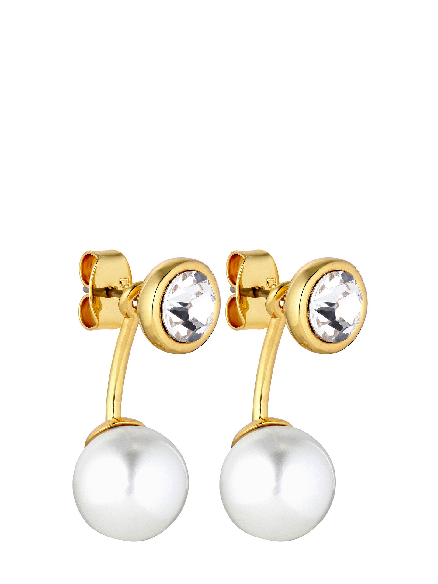 Toni SG pearl earrings, gold