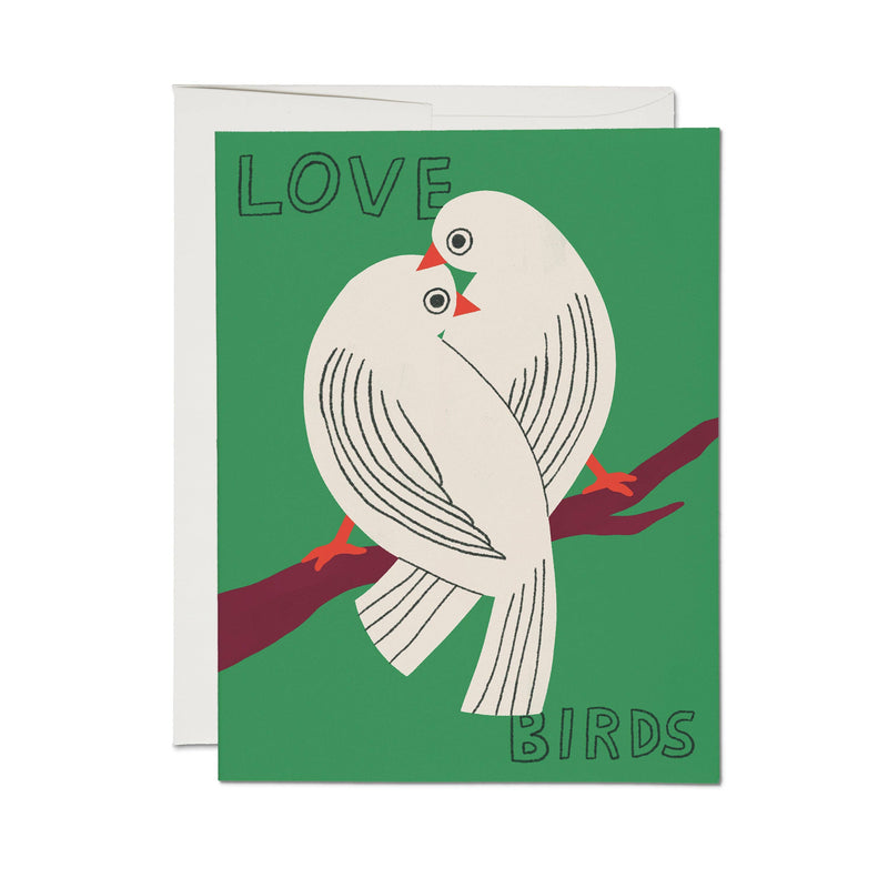 Good love birds love & friendship card