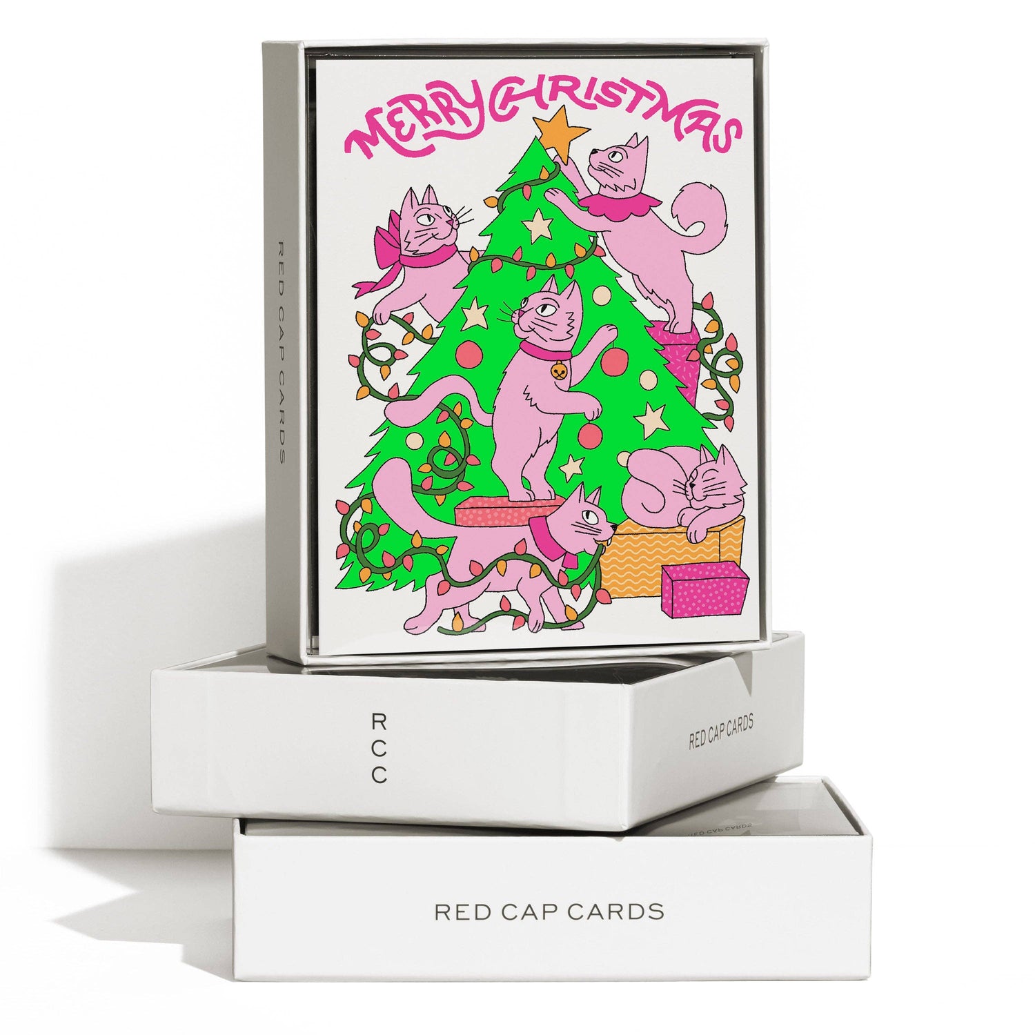 Kitty chaos Christmas card