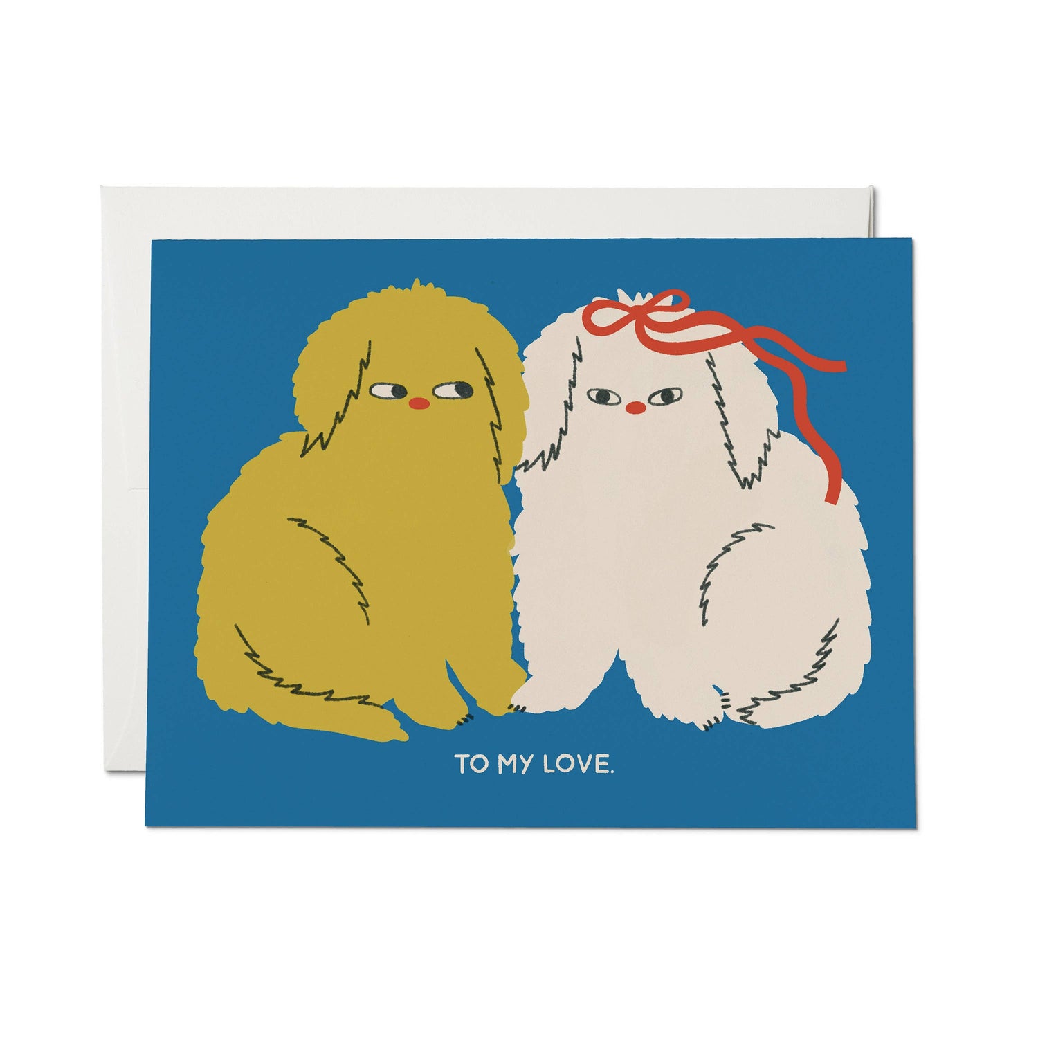 To my love kittens & friendship card