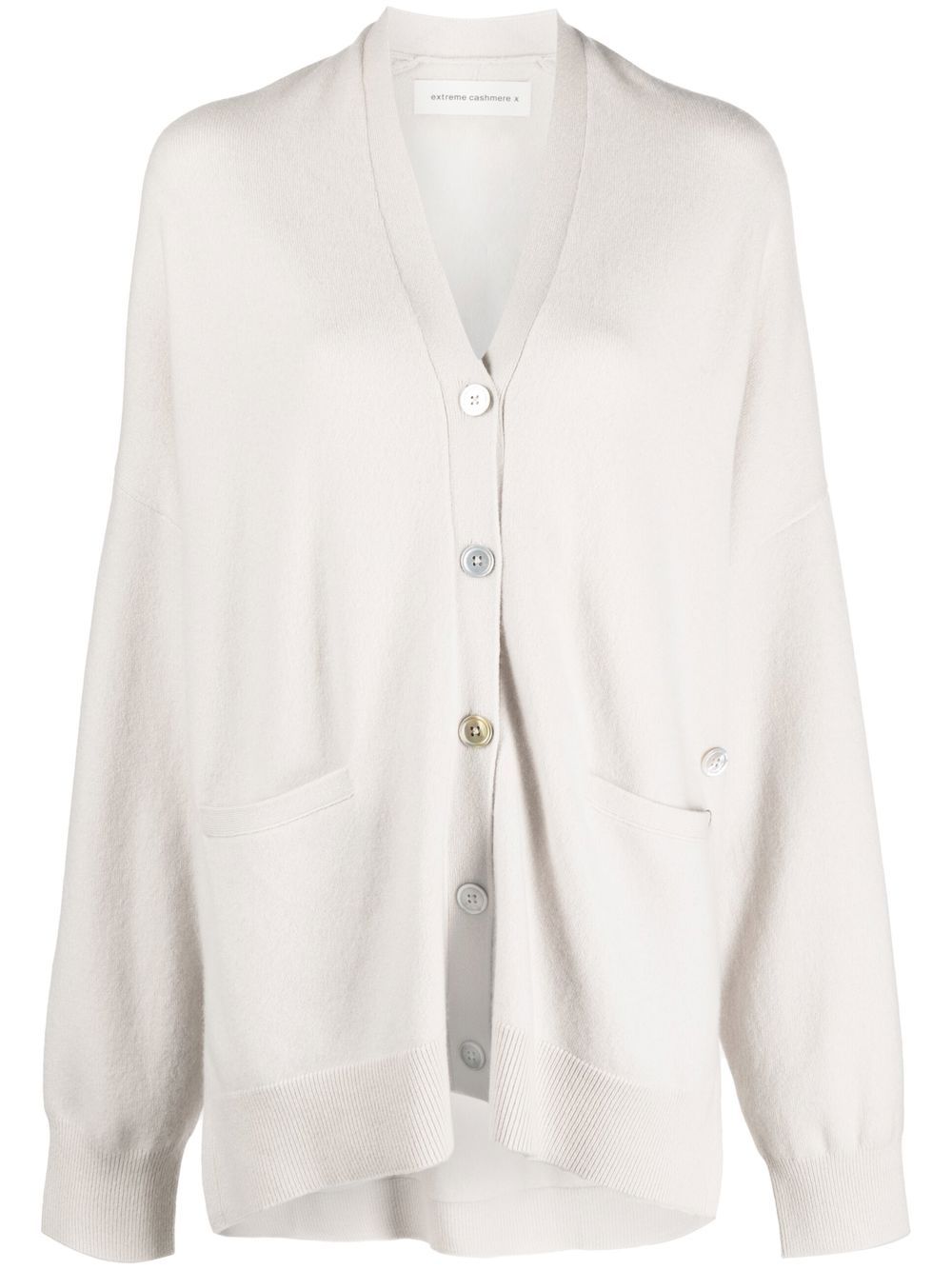 Cashmere cardigan n°24 tokio, chalk