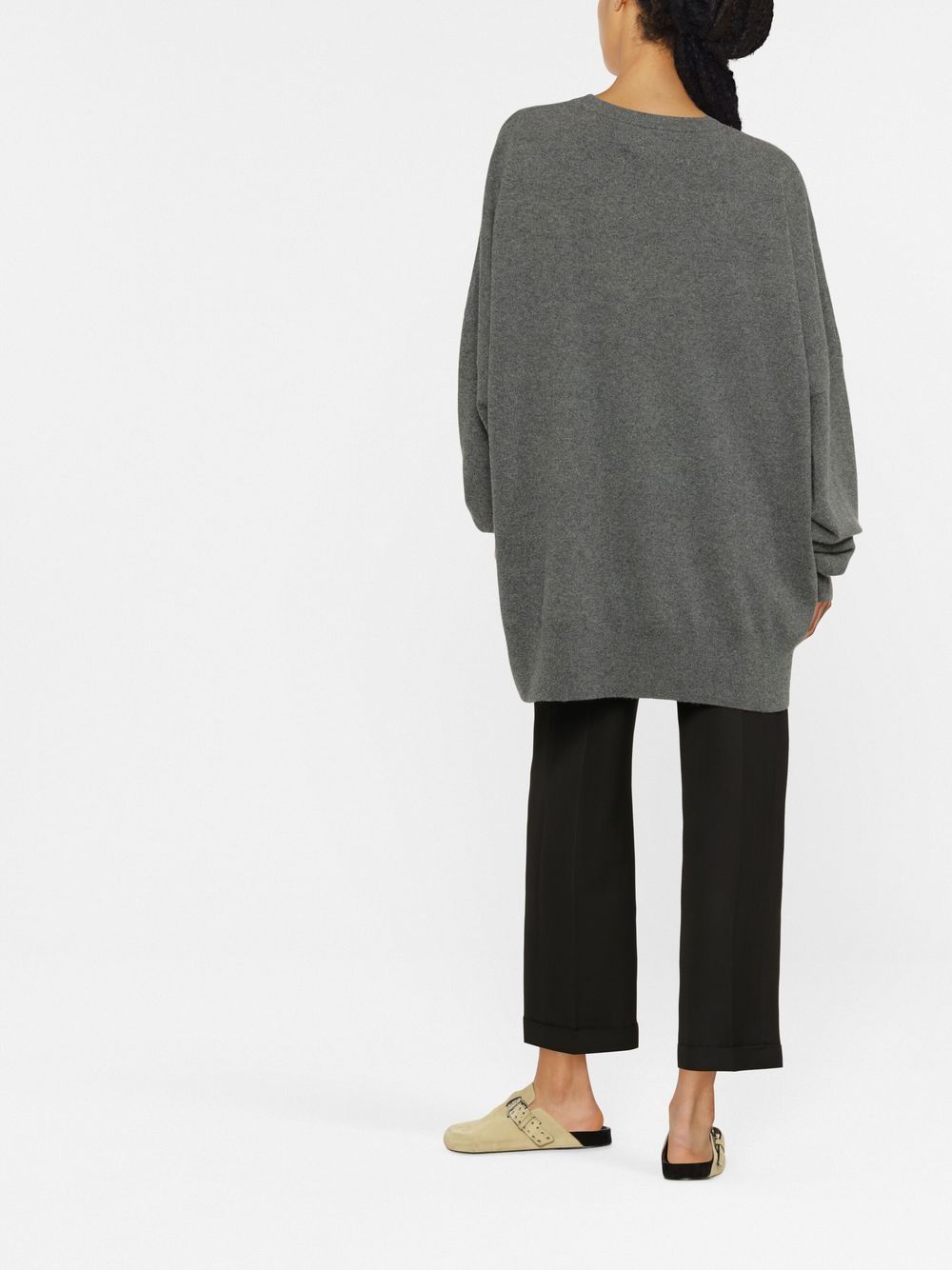 Oversized 88% cashmere sweater n°246 juna, felt