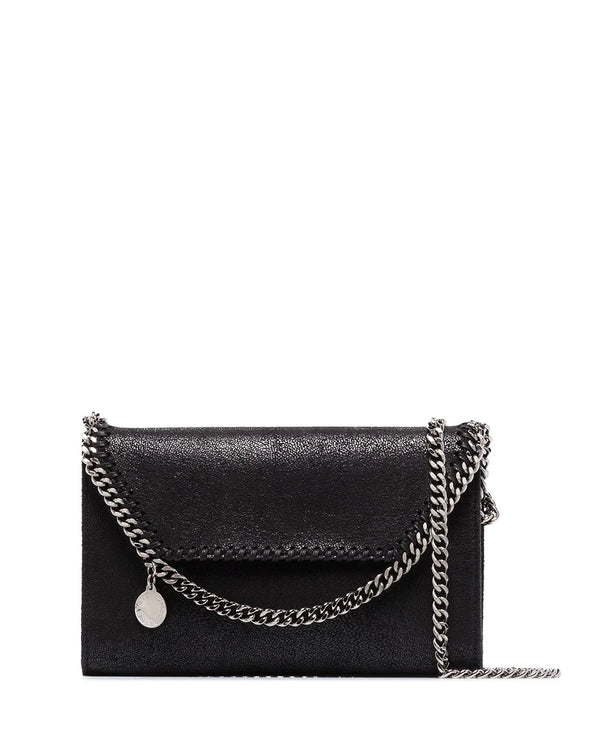 Falabella wallet crossbody bag, black
