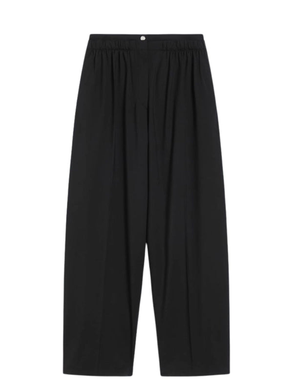 Black pants on a white background