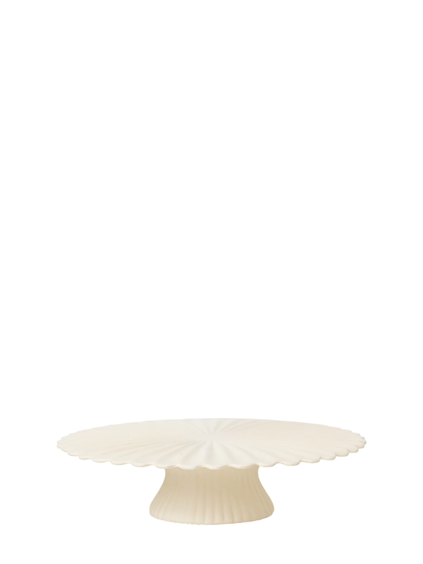 Fountain cake stand, ivory