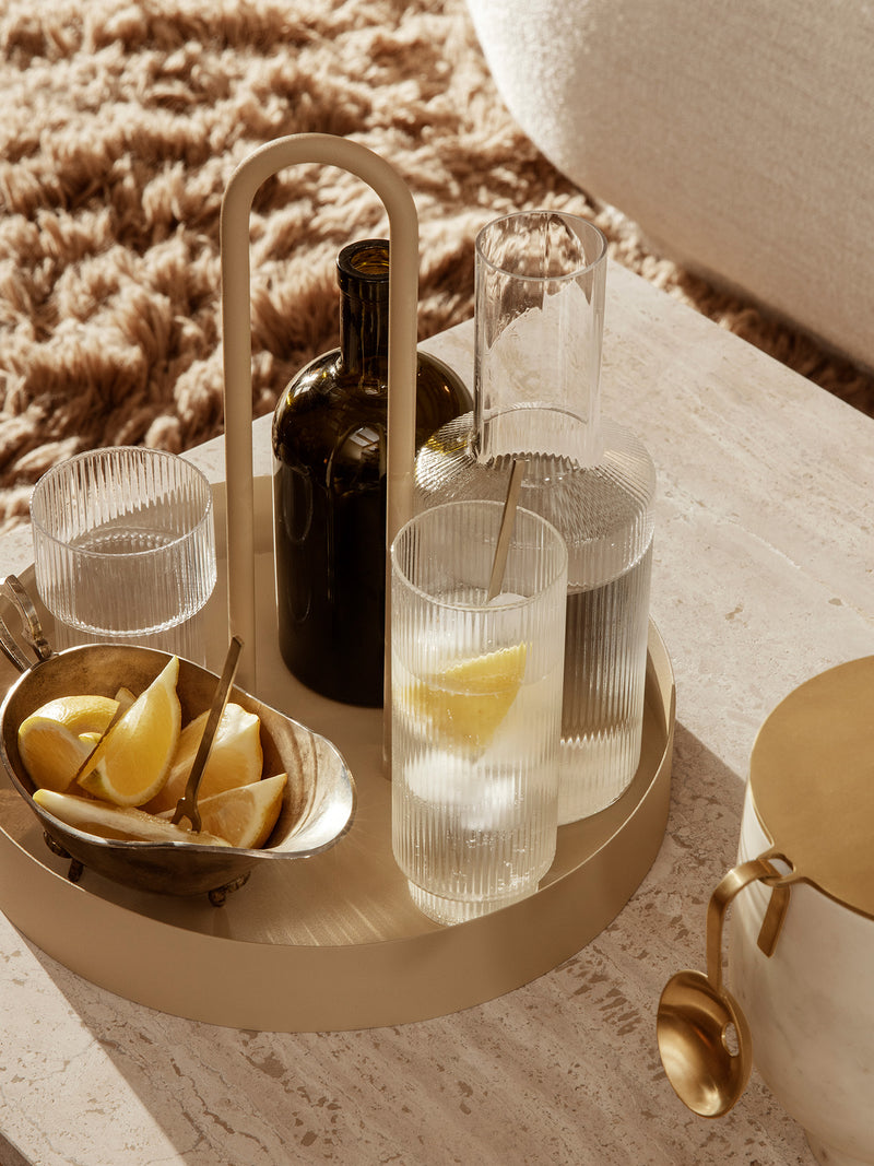 Ripple carafe 1 L, clear