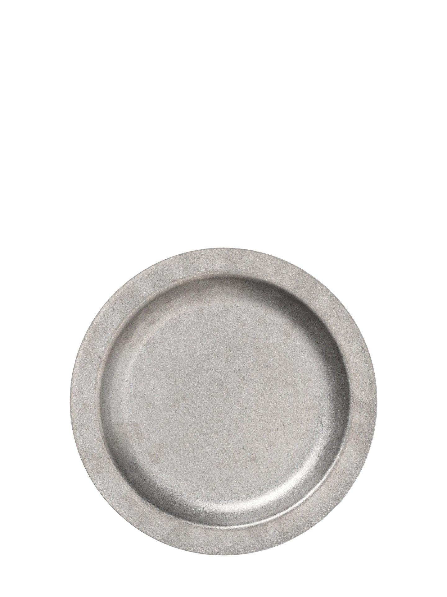 Tumbled plate, stainless steel (20cm)