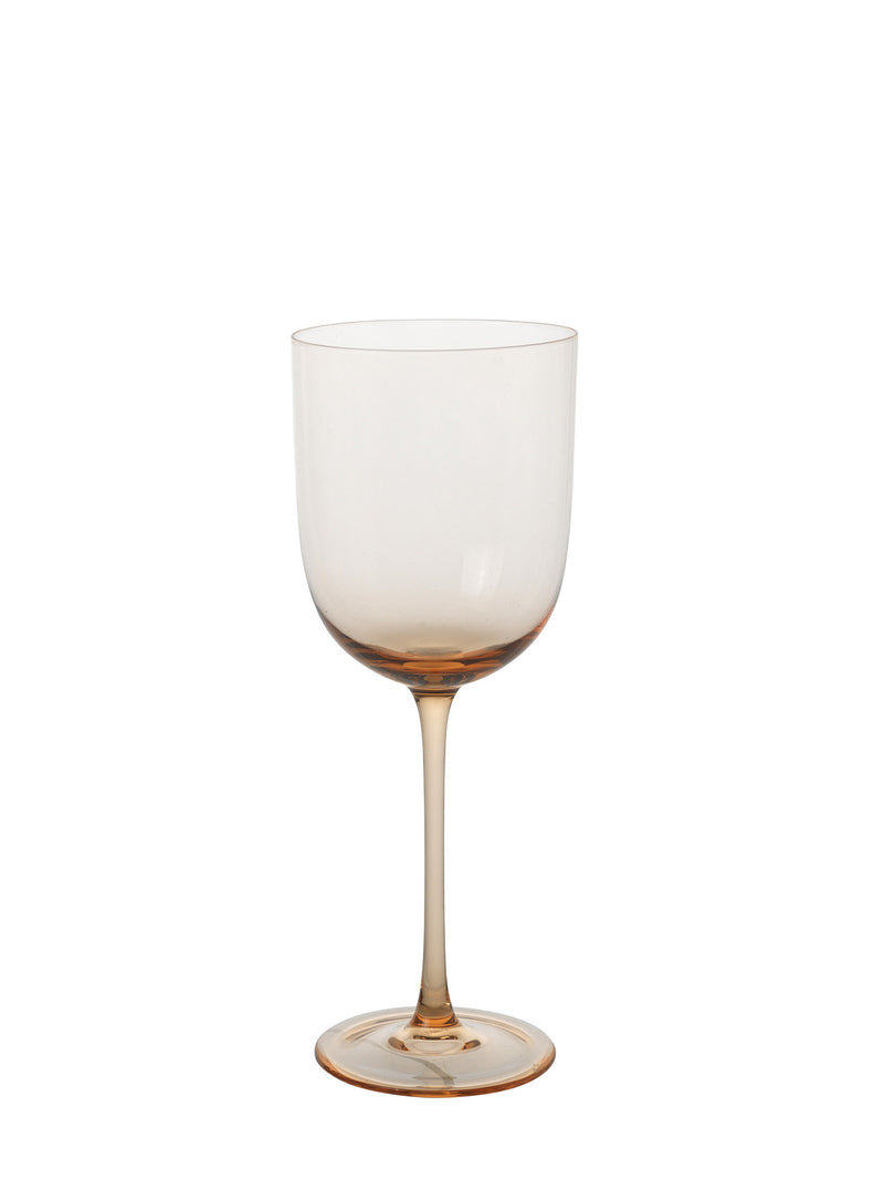 Rose wine glass Host