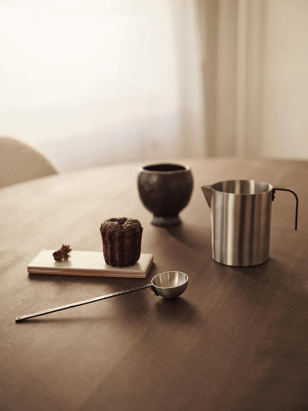 Obra coffee spoon, stainless steel