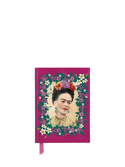 Foiled journal Dark Pink Frida Kahlo (A5)